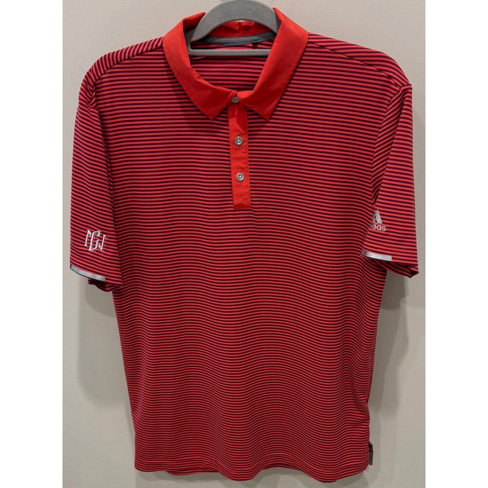 Geneva National Resort & Club - Adidas Golf Shirt - Men's Size Medium - Red